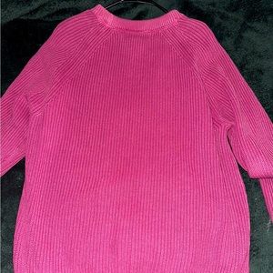 Pink sweater